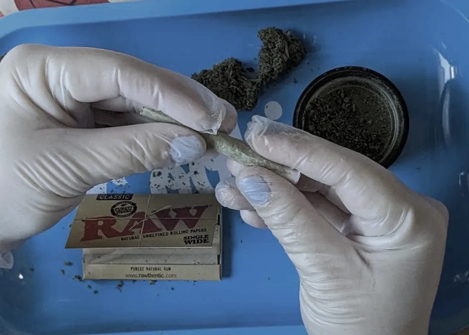 How to Roll a Joint 11 09 inspect the rolling process