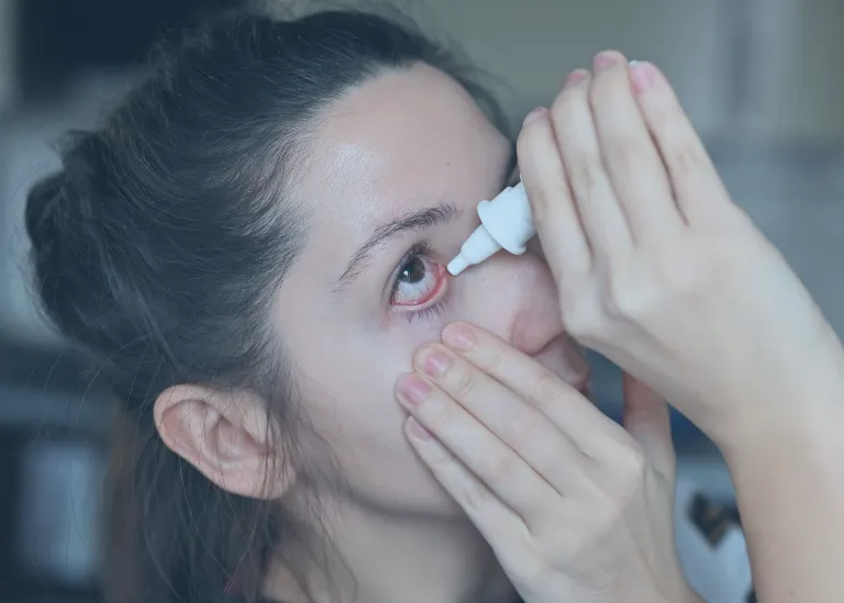 What Are The Major Effects Of Cannabis? 3 effects of cannabis leave you with red eyes and lady placing eye drops