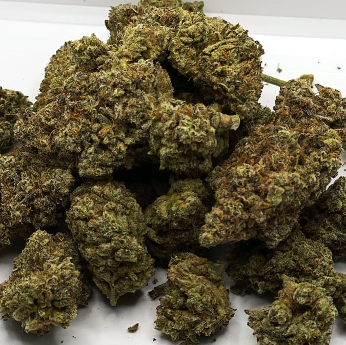 Frosted Fruitcake (AAAA+) 1 The Soap is a sativa weed strain made from a genetic cross between Animal Mints and Kush Mints. The Soap is 16% THC, making this strain an ideal choice for beginner cannabis consumers. Leafly customers tell us The Soap effects include focus, feeling energized, and arousal. Medical marijuana patients often choose The Soap when dealing with symptoms associated with stress, anxiety, and depression. Bred by Seed Junky Genetics and Berner’s Cookies, The Soap features flavors like mint, pine and cheese. The dominant terpene of this strain is limonene. The average price of The Soap typically ranges from $25-$35. If you’ve smoked, dabbed, or consumed The Soap, tell us about your experience by leaving a strain review