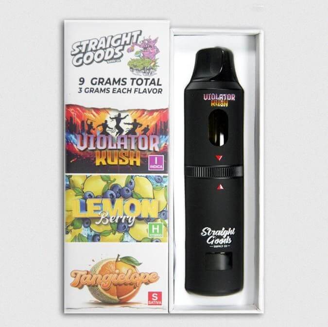 Assorted | Straight Goods – Triple Chamber Vape (9g)