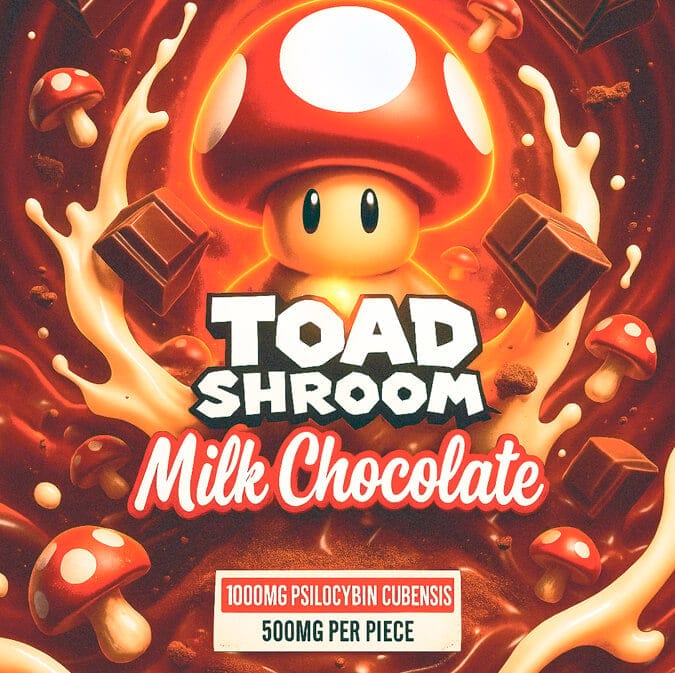Toad Shroom Milk Chocolate 1000mg