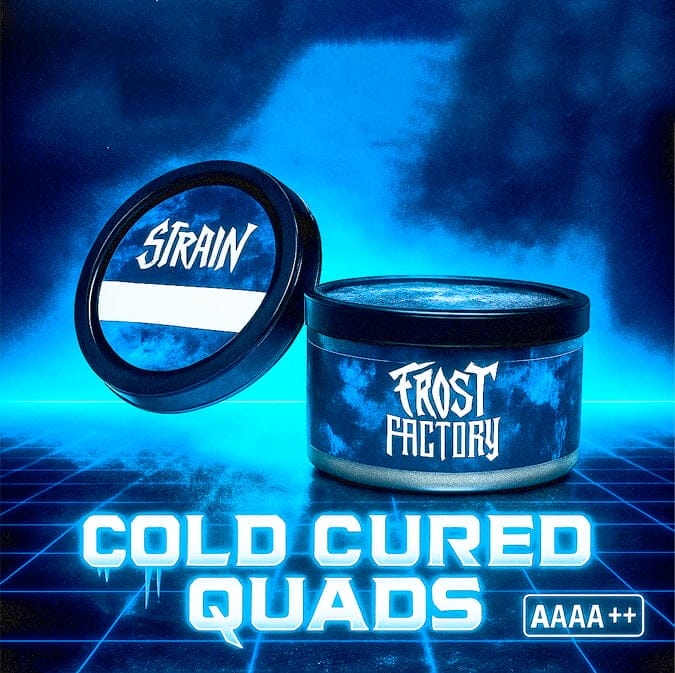 Frost Factory Cold Cured Quads - Pink Gas (AAAA++) 1 Frost Factory Cold Cured Quads - Pink Gas (AAAA++)